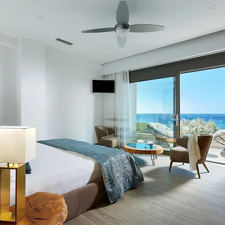 Seafront Luxury Moonlight In South East Crete With Breathtaking Views Villa *