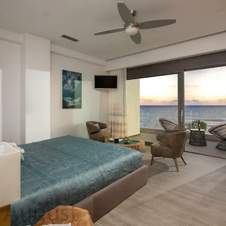 Seafront Luxury Moonlight In South East Crete With Breathtaking Views Villa *