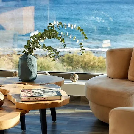 ヴィラ Seafront Luxury Moonlight In South East Crete With Breathtaking Views