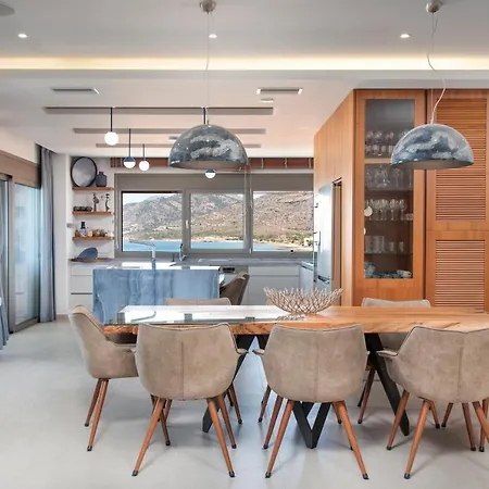 Seafront Luxury Moonlight In South East Crete With Breathtaking Views