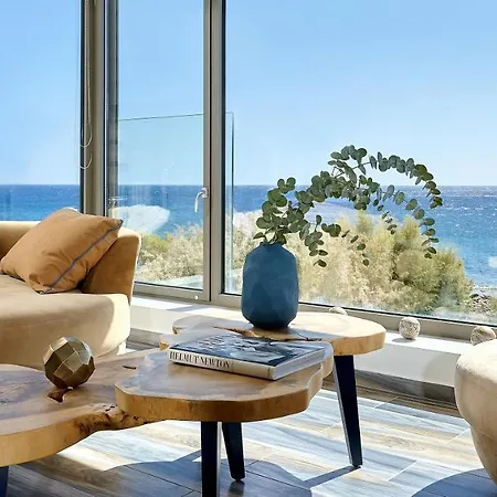 Seafront Luxury Moonlight In South East Crete With Breathtaking Views ヴィラ Makrýgialos